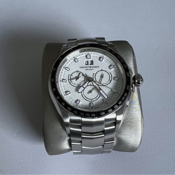 Emporio Armani Swiss Made Watch ARS9101 Chronograph Men’s Watch 44mm. - Picture 5 of 7